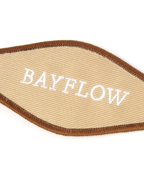 BAYFLOW（ベイフロー）の「BF／ワッペンキーホルダー（キーホルダー・レディース・ネイビー/イエロー/ナチュラル/ホワイト/マスタード・0）」の10枚目の写真