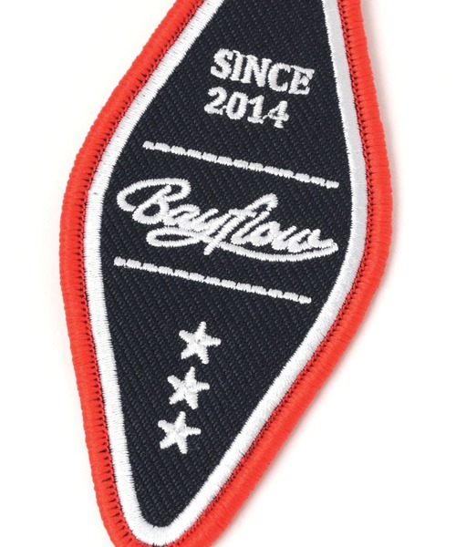 BAYFLOW（ベイフロー）の「BF／ワッペンキーホルダー（キーホルダー・レディース・ネイビー/イエロー/ナチュラル/ホワイト/マスタード・0）」の11枚目の写真