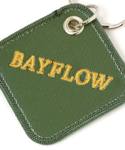 BAYFLOW（ベイフロー）の「BF／ワッペンキーホルダー（キーホルダー・レディース・ネイビー/イエロー/ナチュラル/ホワイト/マスタード・0）」の15枚目の写真