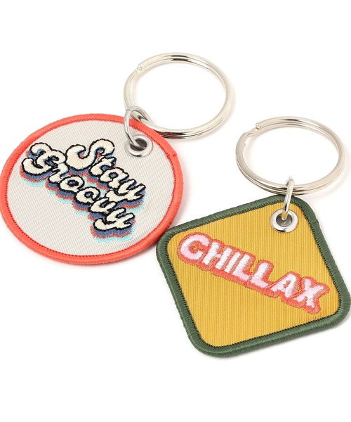 BAYFLOW（ベイフロー）の「BF／ワッペンキーホルダー（キーホルダー・レディース・ネイビー/イエロー/ナチュラル/ホワイト/マスタード・0）」の14枚目の写真