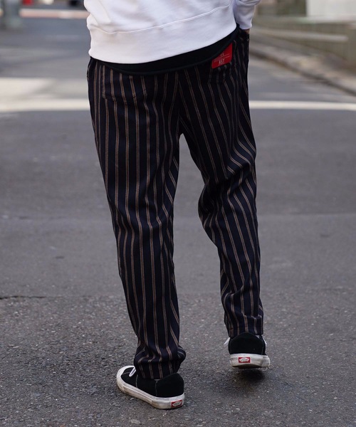 Blue Standard (ブルースタンダード)の「【BLUE STANDARD】シェフパンツ/バギーパンツ/イージーパンツ/ビッグシルエットパンツ/ツイル/ワイドシルエット(その他パンツ・メンズ・ブラウン/ネイビー/ブラック/ベージュ/グレー・LARGE/X-LARGE/MEDIUM)」の14枚目の写真