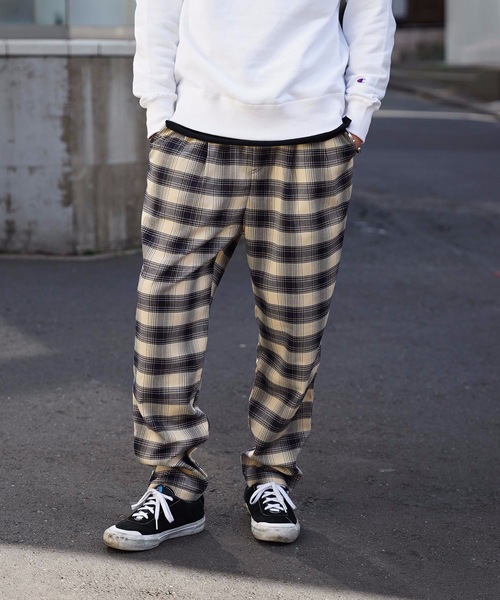 Blue Standard (ブルースタンダード)の「【BLUE STANDARD】シェフパンツ/バギーパンツ/イージーパンツ/ビッグシルエットパンツ/ツイル/ワイドシルエット(その他パンツ・メンズ・ブラウン/ネイビー/ブラック/ベージュ/グレー・LARGE/X-LARGE/MEDIUM)」の11枚目の写真