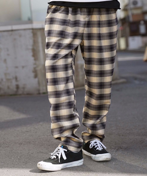 Blue Standard (ブルースタンダード)の「【BLUE STANDARD】シェフパンツ/バギーパンツ/イージーパンツ/ビッグシルエットパンツ/ツイル/ワイドシルエット(その他パンツ・メンズ・ブラウン/ネイビー/ブラック/ベージュ/グレー・LARGE/X-LARGE/MEDIUM)」の8枚目の写真