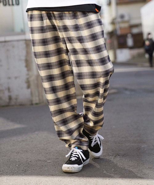 Blue Standard (ブルースタンダード)の「【BLUE STANDARD】シェフパンツ/バギーパンツ/イージーパンツ/ビッグシルエットパンツ/ツイル/ワイドシルエット(その他パンツ・メンズ・ブラウン/ネイビー/ブラック/ベージュ/グレー・LARGE/X-LARGE/MEDIUM)」の6枚目の写真