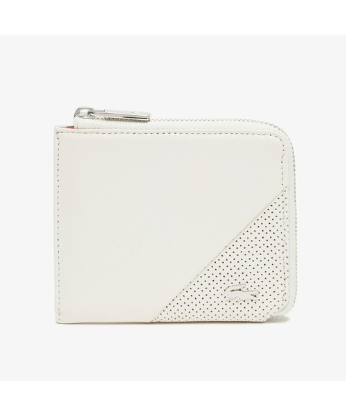 セール Grip Shot パンチングレザーコンビスマートウォレット コインケース Lacoste ラコステ のファッション通販 Zozotown
