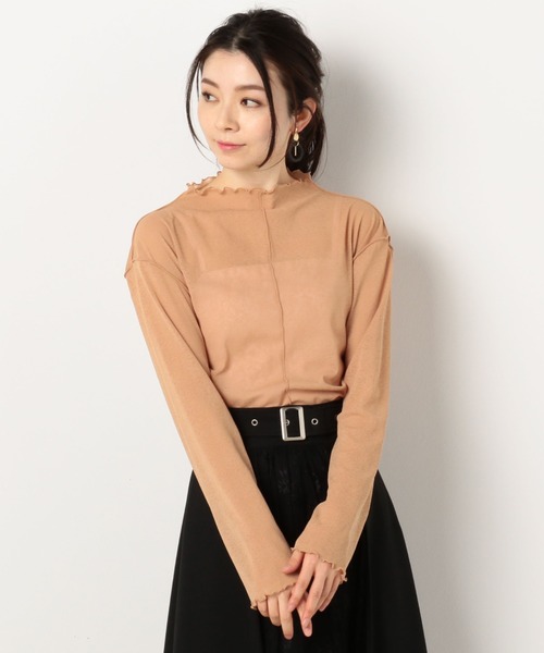 archives（アルシーヴ）の「ハイネックプルオーバー（Tシャツ/カットソー・レディース・カーキ/オレンジ/ブラック/グレー・MEDIUM）」の14枚目の写真
