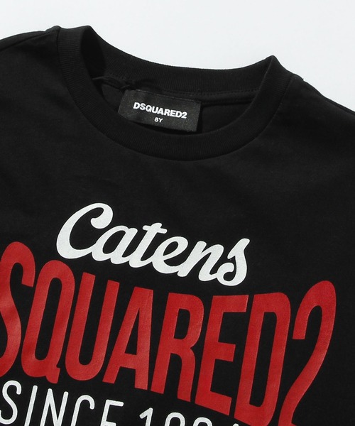 DSQUARED2（ディースクエアード）の「DSQUARED2（ディースクエアード）Kids & Junior コットンTシャツカットソー（Tシャツ/カットソー・キッズ・ブラック/ライトブルー/イエロー/ブルー/ホワイト/レッド/グリーン/オレンジ/ダークパープル・10Y/12Y/6Y/14Y/8Y）」の20枚目の写真