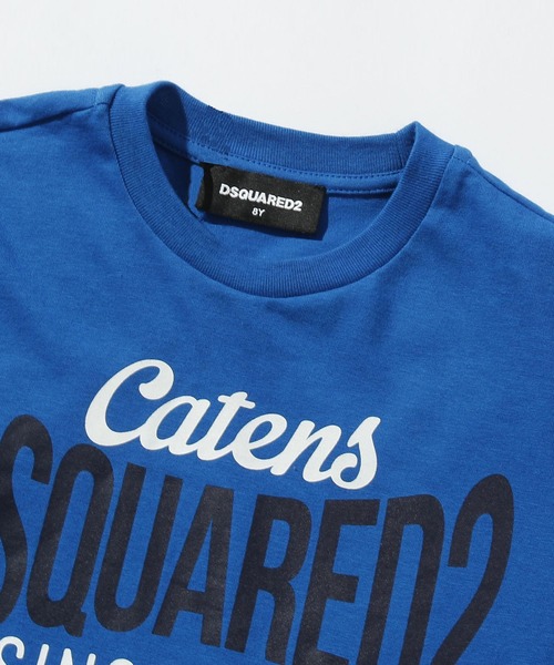 DSQUARED2(ディースクエアード)の「DSQUARED2(ディースクエアード)Kids & Junior コットンTシャツカットソー(Tシャツ/カットソー・キッズ・ブラック/ライトブルー/イエロー/ブルー/ホワイト/レッド/グリーン/オレンジ/ダークパープル・10Y/12Y/6Y/14Y/8Y)」の15枚目の写真