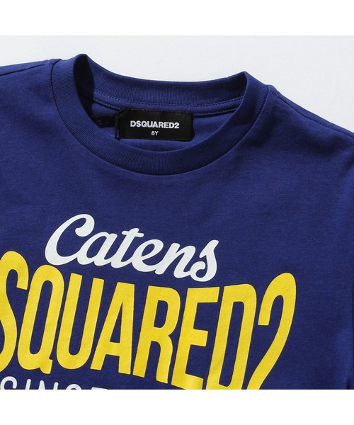 DSQUARED2（ディースクエアード）の「DSQUARED2（ディースクエアード）Kids & Junior コットンTシャツカットソー（Tシャツ/カットソー・キッズ・ブラック/ライトブルー/イエロー/ブルー/ホワイト/レッド/グリーン/オレンジ/ダークパープル・10Y/12Y/6Y/14Y/8Y）」の16枚目の写真