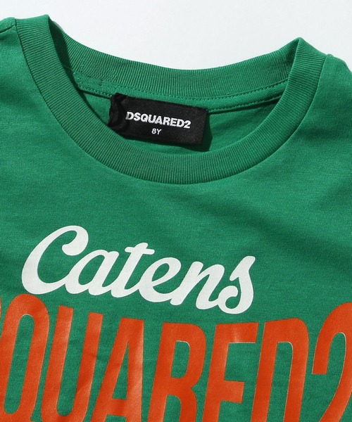 DSQUARED2（ディースクエアード）の「DSQUARED2（ディースクエアード）Kids & Junior コットンTシャツカットソー（Tシャツ/カットソー・キッズ・ブラック/ライトブルー/イエロー/ブルー/ホワイト/レッド/グリーン/オレンジ/ダークパープル・10Y/12Y/6Y/14Y/8Y）」の17枚目の写真