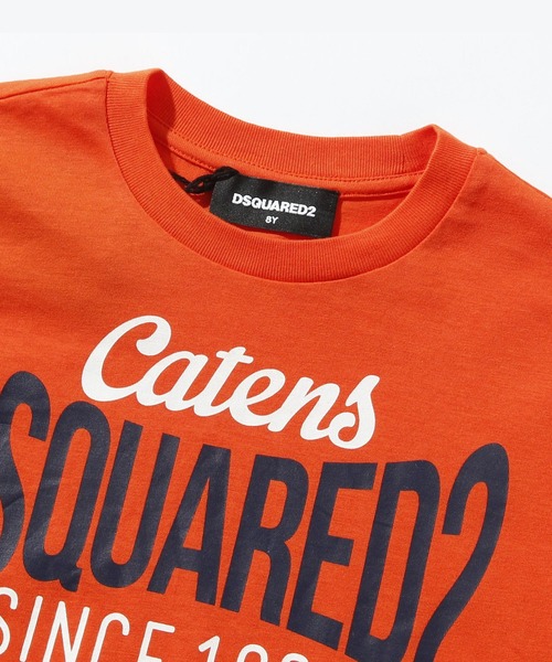 DSQUARED2(ディースクエアード)の「DSQUARED2(ディースクエアード)Kids & Junior コットンTシャツカットソー(Tシャツ/カットソー・キッズ・ブラック/ライトブルー/イエロー/ブルー/ホワイト/レッド/グリーン/オレンジ/ダークパープル・10Y/12Y/6Y/14Y/8Y)」の11枚目の写真