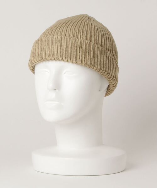 THE BAREFOOT（ベアフット）の「∴【 JABURO / ジャブロー 】CA SHORT WATCH 　ロール、ショート系 ニットキャップ ワッチ（ニットキャップ/ビーニー・メンズ・バーガンディー/ネイビー/ブラック/ベージュ/ブラウン/グレー/オフホワイト・FREE）」の5枚目の写真