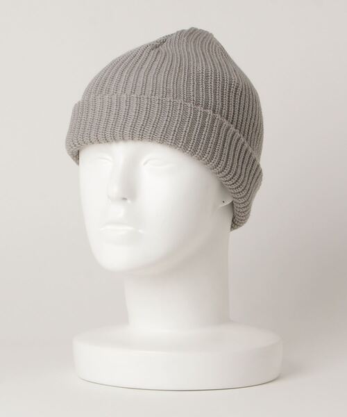 THE BAREFOOT（ベアフット）の「∴【 JABURO / ジャブロー 】CA SHORT WATCH 　ロール、ショート系 ニットキャップ ワッチ（ニットキャップ/ビーニー・メンズ・バーガンディー/ネイビー/ブラック/ベージュ/ブラウン/グレー/オフホワイト・FREE）」の9枚目の写真