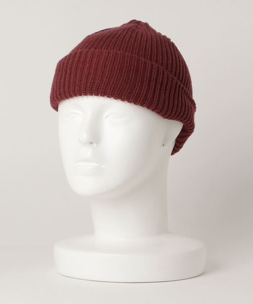 THE BAREFOOT（ベアフット）の「∴【 JABURO / ジャブロー 】CA SHORT WATCH 　ロール、ショート系 ニットキャップ ワッチ（ニットキャップ/ビーニー・メンズ・バーガンディー/ネイビー/ブラック/ベージュ/ブラウン/グレー/オフホワイト・FREE）」の12枚目の写真