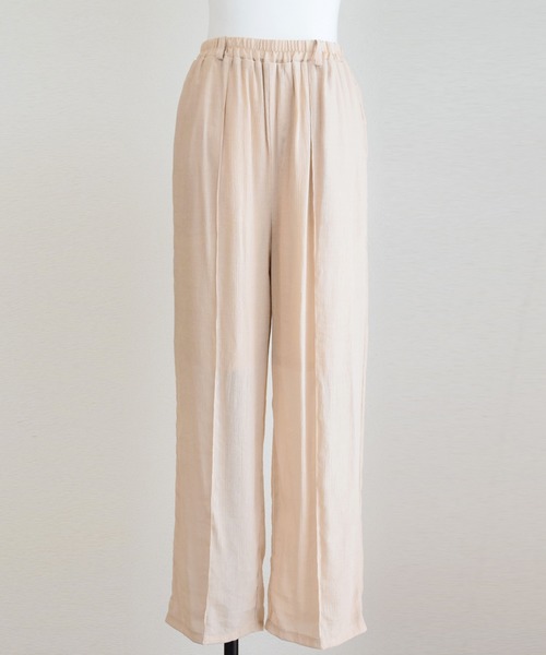 Marient(マリエント)の「楊柳シアーギャザーPT/パンツ(その他パンツ・レディース・ライトグリーン/ライトパープル/ベージュ・FREE)」の8枚目の写真