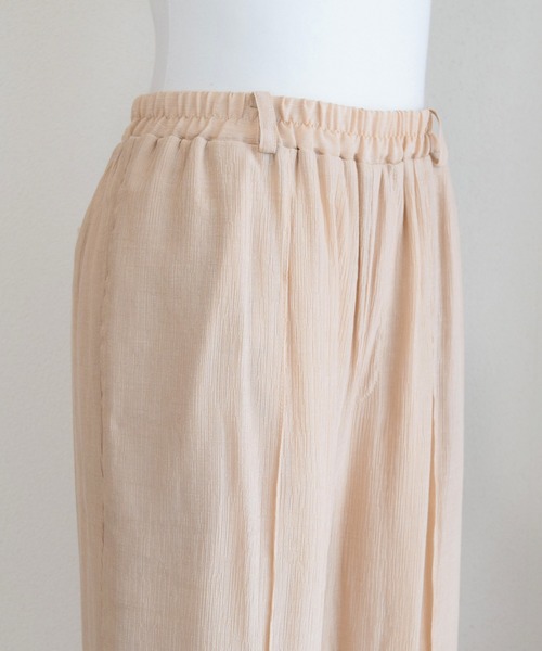 Marient(マリエント)の「楊柳シアーギャザーPT/パンツ(その他パンツ・レディース・ライトグリーン/ライトパープル/ベージュ・FREE)」の9枚目の写真