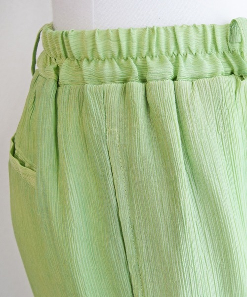 Marient(マリエント)の「楊柳シアーギャザーPT/パンツ(その他パンツ・レディース・ライトグリーン/ライトパープル/ベージュ・FREE)」の15枚目の写真
