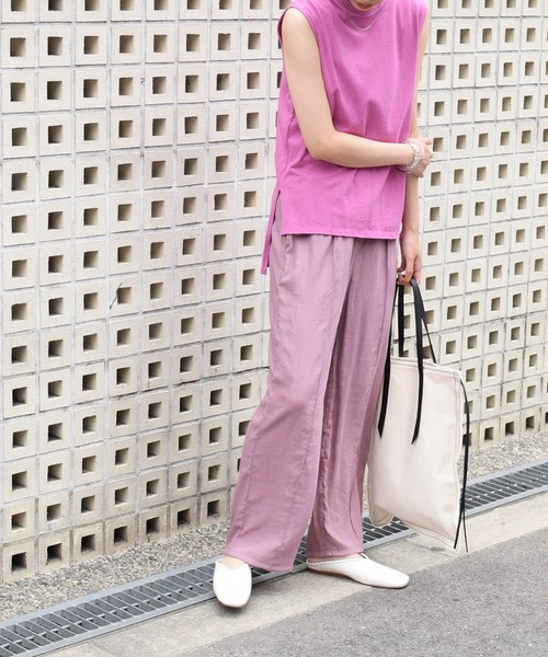 Marient(マリエント)の「楊柳シアーギャザーPT/パンツ(その他パンツ・レディース・ライトグリーン/ライトパープル/ベージュ・FREE)」の16枚目の写真