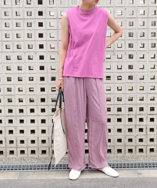 Marient(マリエント)の「楊柳シアーギャザーPT/パンツ(その他パンツ・レディース・ライトグリーン/ライトパープル/ベージュ・FREE)」の17枚目の写真