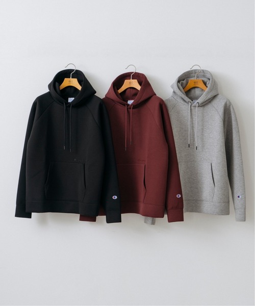 Champion(チャンピオン)の「◆【CHAMIPON / チャンピオン】 417 別注 WRAP-AIR PARKA(パーカー・メンズ・ブラック/グレー/レッド・SMALL/MEDIUM/LARGE)」の1枚目の写真