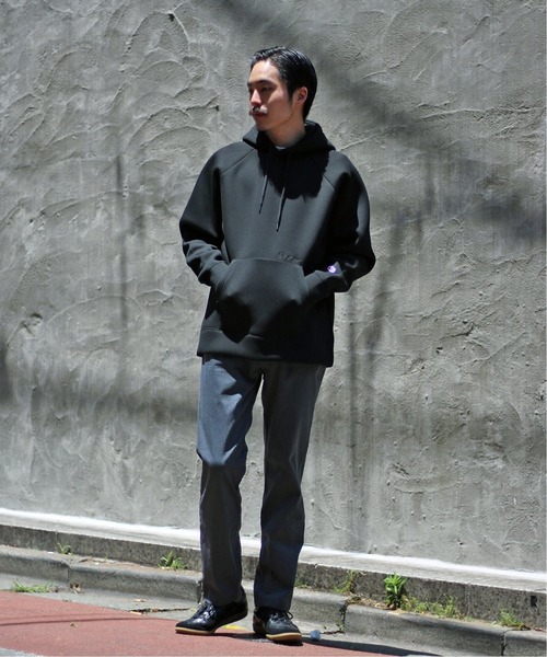 Champion(チャンピオン)の「◆【CHAMIPON / チャンピオン】 417 別注 WRAP-AIR PARKA(パーカー・メンズ・ブラック/グレー/レッド・SMALL/MEDIUM/LARGE)」の8枚目の写真