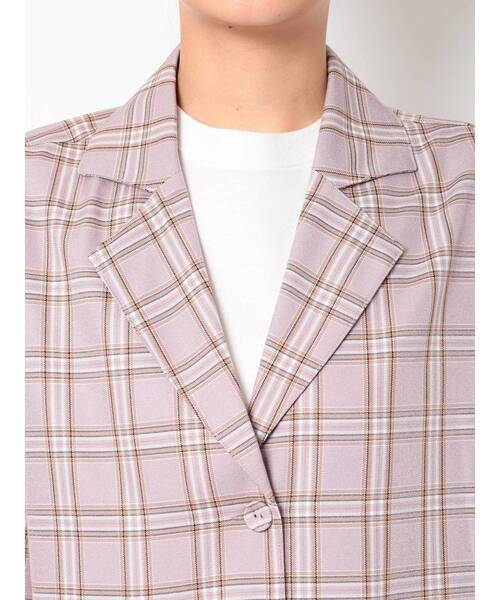 jouetie（ジュエティ）の「ハーフスリーブジャケットシャツ（シャツ/ブラウス・レディース・グリーン/アイボリー/ブラック/ブルー/その他1・MEDIUM）」の14枚目の写真