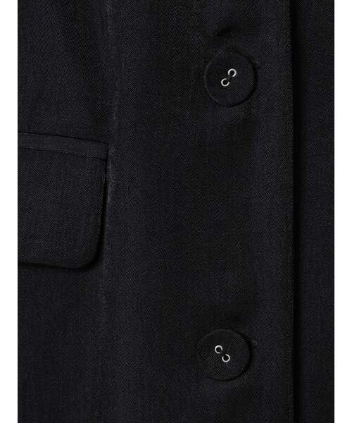 jouetie（ジュエティ）の「ハーフスリーブジャケットシャツ（シャツ/ブラウス・レディース・グリーン/アイボリー/ブラック/ブルー/その他1・MEDIUM）」の9枚目の写真