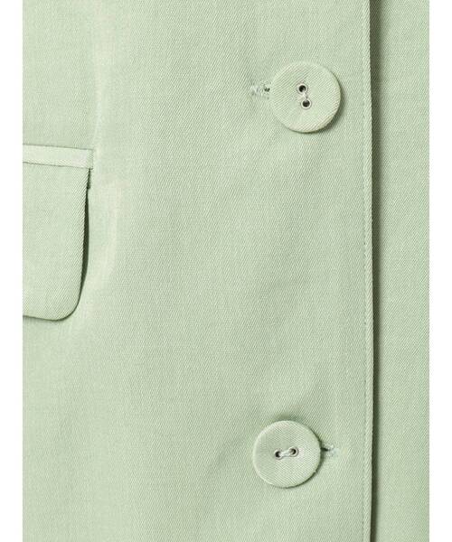 jouetie（ジュエティ）の「ハーフスリーブジャケットシャツ（シャツ/ブラウス・レディース・グリーン/アイボリー/ブラック/ブルー/その他1・MEDIUM）」の8枚目の写真