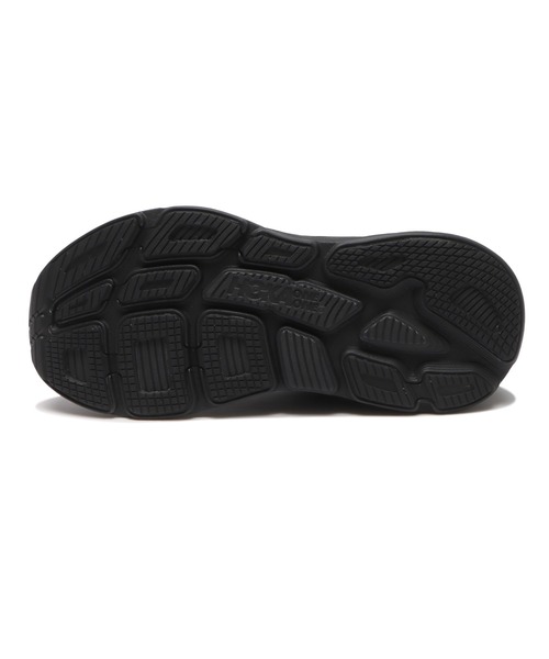 HOKA（ホカ）の「BONDI 7 1110519（スニーカー・レディース・ブラック×ブラック・23.5cm/24.5cm/23.0cm/24.0cm/25.0cm/22.5cm/22.0cm/25.5cm/26.0cm）」の7枚目の写真