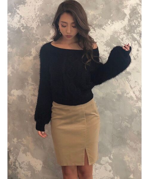 RESEXXY(リゼクシー)の「コーデュロイスカート(スカート・レディース・ブラック/ベージュ/ワイン・SMALL/MEDIUM)」の22枚目の写真