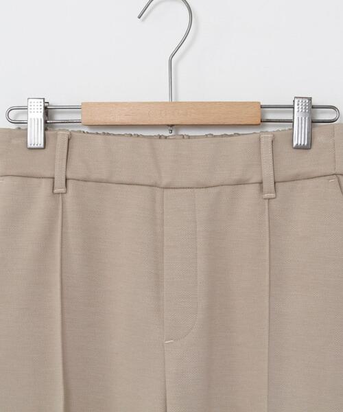 coen（コーエン）の「ツイルジャージーセンタータックパンツ（スラックス・レディース・モカ/ベージュ/ブラック・LARGE/MEDIUM）」の8枚目の写真