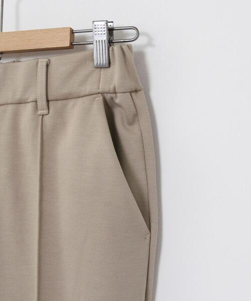 coen（コーエン）の「ツイルジャージーセンタータックパンツ（スラックス・レディース・モカ/ベージュ/ブラック・LARGE/MEDIUM）」の9枚目の写真