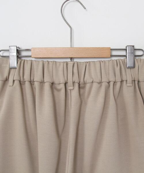 coen（コーエン）の「ツイルジャージーセンタータックパンツ（スラックス・レディース・モカ/ベージュ/ブラック・LARGE/MEDIUM）」の10枚目の写真