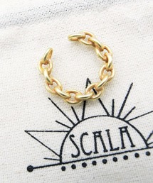 SCALA（スカラ）の「【SCALA/スカラ】チェーンイヤーカフ（イヤーカフ）」