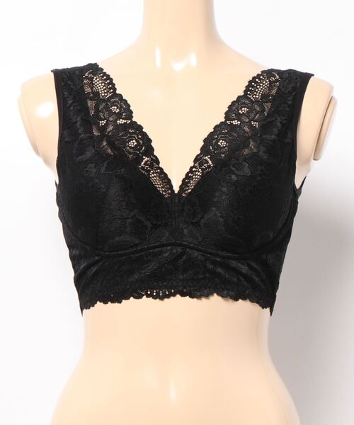 Absorle（アブソール）の「レーシーバストアップ　ナイトブラ（ナイトブラ・レディース・ブラック/ピンク/ネイビー/ホワイト・S/M/L/LL）」の6枚目の写真