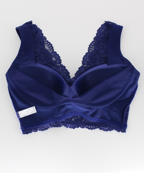 Absorle（アブソール）の「レーシーバストアップ　ナイトブラ（ナイトブラ・レディース・ブラック/ピンク/ネイビー/ホワイト・S/M/L/LL）」の9枚目の写真