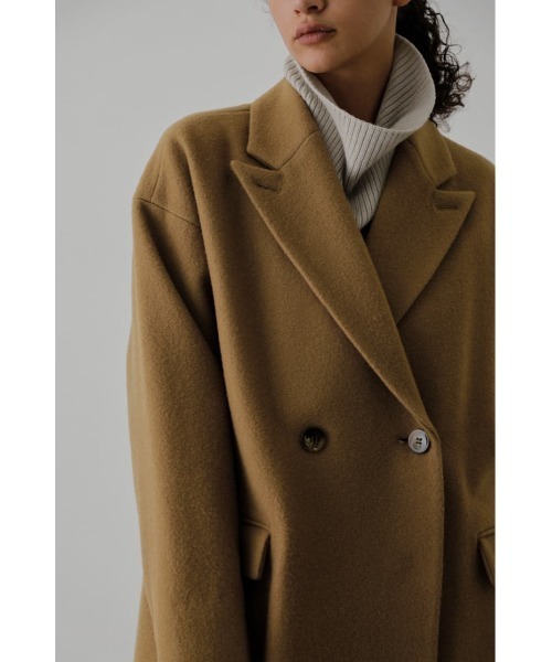 RIM.ARK（リムアーク）の「Double breast maxi CT（チェスターコート