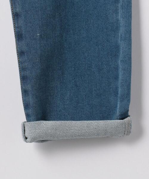 green label relaxing(グリーンレーベルリラクシング)の「【ジュニア】ドビーデニムテーパードパンツ(デニムパンツ・キッズ・ライトブルー/コバルトブルー/ネイビー・165/155/145)」の4枚目の写真