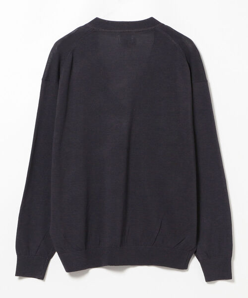 BEAMS（ビームス）の「BEAMS / 美濃和紙 イージー カーディガン（ニット/セーター・メンズ・オフホワイト/チャコールグレー・SMALL/MEDIUM/LARGE/X-LARGE）」の16枚目の写真