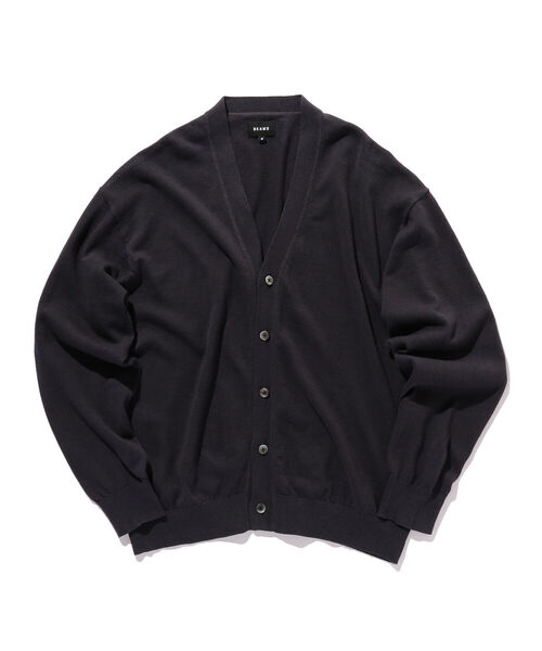 BEAMS（ビームス）の「BEAMS / 美濃和紙 イージー カーディガン（ニット/セーター・メンズ・オフホワイト/チャコールグレー・SMALL/MEDIUM/LARGE/X-LARGE）」の18枚目の写真