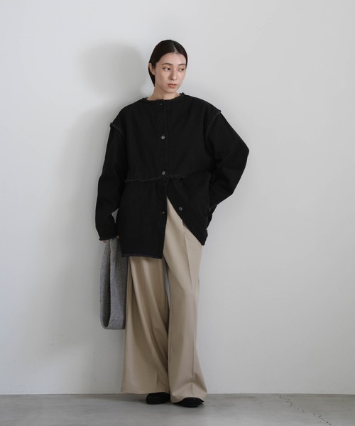 セール】【サイズ展開あり】2wayデニムジャケット（デニムジャケット