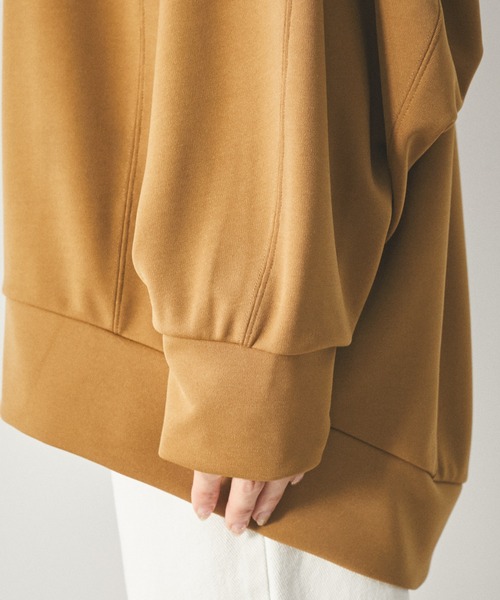 AZUL ENCANTO（アズールエンカント）の「フーディトップス（パーカー・レディース・ホワイト/ブラック/キャメル・FREE）」の6枚目の写真