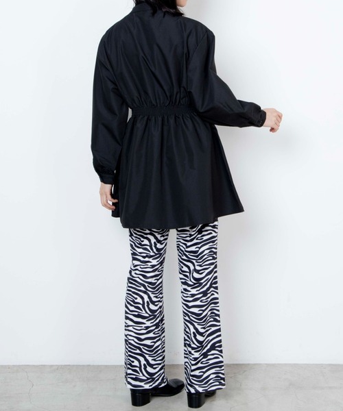 WEGO（ウィゴー）の「WEGO/ボリュームスリーブチュニック（チュニック・レディース・ホワイト/ブラック/ホワイト系その他・FREE）」の12枚目の写真