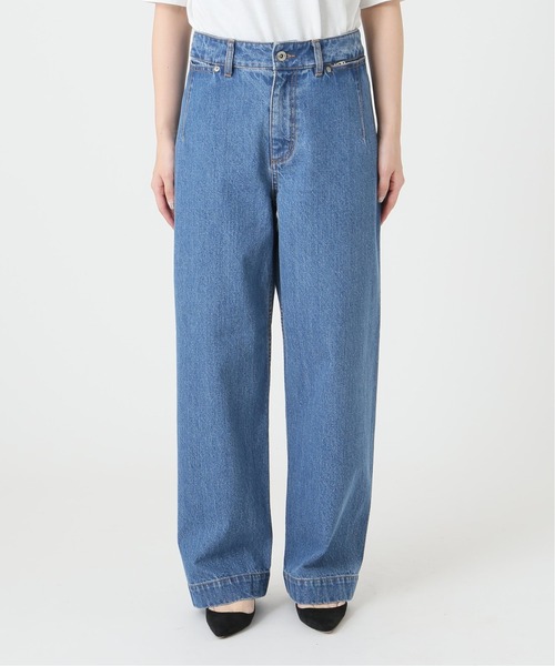 SLOBE IENA（スローブイエナ）の「LE DENIM バギーパンツ【洗濯