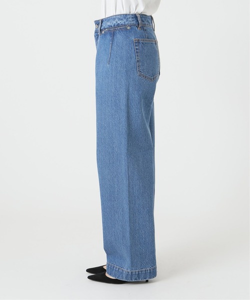 SLOBE IENA LE DENIM バギーパンツ 38 ブルーA 追加3》LE DENIM バギーパンツ（デニムパンツ）｜SLOBE IENA
