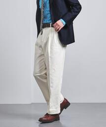 District | ＜District（ディストリクト）＞ 2プリーツ デニム ワイドパンツ(デニムパンツ)