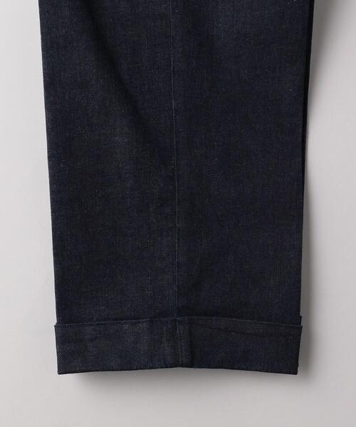 District（ディストリクト）の「＜District（ディストリクト）＞ 2プリーツ デニム ワイドパンツ（デニムパンツ・メンズ・ネイビー/オフホワイト・SMALL/MEDIUM/LARGE/X-SMALL）」の13枚目の写真