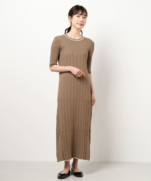 配色ニットワンピース ワンピース Doux ワンピース Doux セール Archives ドゥアルシーヴ のファッション