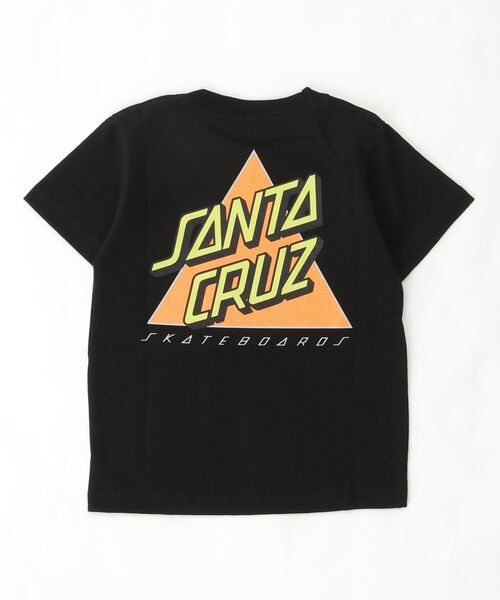 SANTA CRUZ（サンタクルーズ）の「SANTACRUZ/サンタクルーズ　スケートボードブランド　バックプリントTシャツ　21S608-42（Tシャツ/カットソー・キッズ・ブラック/ホワイト/グリーン・130cm/150cm/120cm/110cm/100cm/140cm/160cm）」の3枚目の写真