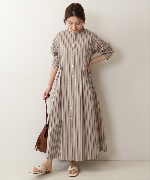 JOURNAL STANDARD タイプライターバンドカラーロングワンピース JOURNAL STANDARD（ジャーナルスタンダード）の「タイプライター